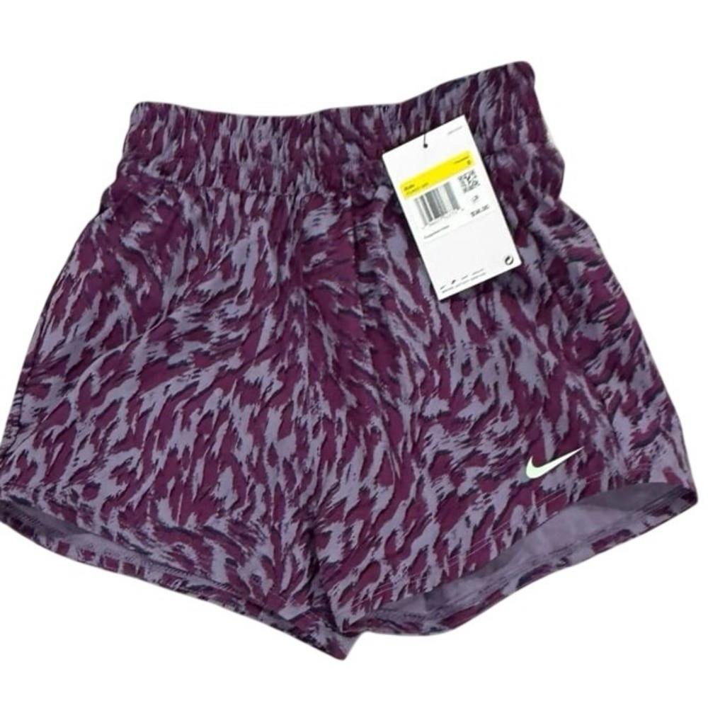 Nike Dri-FIT Training Shorts Kids Small Purple NWT